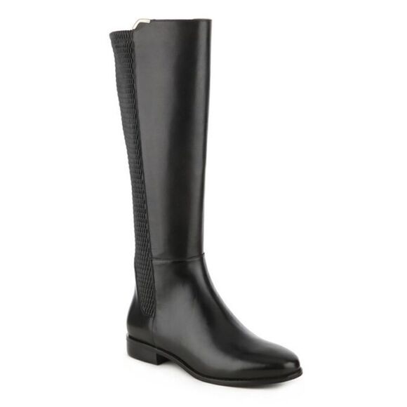 Cole Haan Rockland Black Leather Full Zip Equestrian Riding Tall Boots 7.5 - Picture 14 of 14
